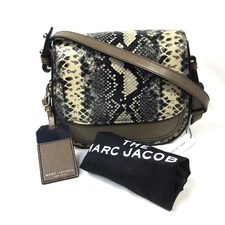 NEW! MARC JACOBS Greige Snake Crossbody SRP $350