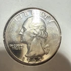 1963 WASHINGTON SILVER QUARTER PROOF