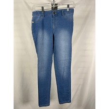 Cat Jack Girls Jegging Super Stretch Blue Denim Jeans Size L 10 12