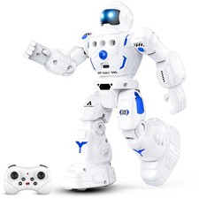 Robot Toys for Kids, Programmable Remote Control Robot with Walking, Sliding,...