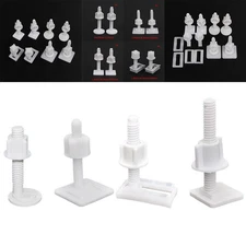 Brand New Toilet Repair Screws Fixing Screw A/B/C/D Accessories Black+blue