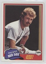 1981 Topps Jerry Remy #549 15zx