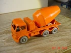 Matchbox 26 Foden Cement Mixer Gray Plastic Wheels Lesney England 1/64 j1278