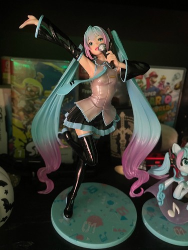 HATSUNE MIKU FEAT ANIME FIGURE GAME MY LITTLE PONY 8" COLLECTIBLE MODEL TOYS NEW - Picture 3 of 6