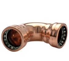 Primaflow Copper PushFit Elbow 15mm Pack 5 Push Fit 