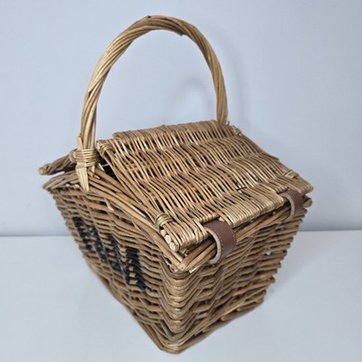 Fortnum And Mason F&M Huntsman Picnic Hamper Wicker Basket With