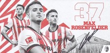 Autogrammkarte Max Rosenfelder  - SC Freiburg...