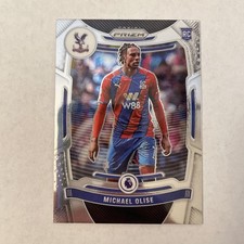 Michael Olise 2021-22 Panini Prizm EPL Base RC Rookie #296 Crystal Palace Card. rookie card picture