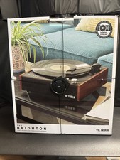 Victrola Brighton 3-Speed Bluetooth Record Player Vinyl Stream Turntable New
