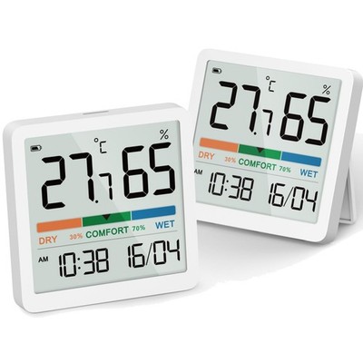 Digital Thermometer Hygrometer Indoor Messgerät Klimatemperatur Feuchteanzeig...