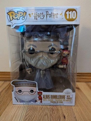 Funko Pop! Vinyl Jumbo 10 in: Harry Potter - Albus Dumbledore with Fawkes (10...