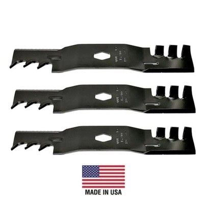 3PACK Mulching  Mower Blades  742P05086  ''S'' Shape  54'' CUB CADET Z2-54, Z3-54