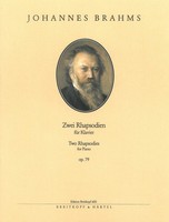 Brahms, Johannes - 2 Rhapsodien Op.79 - FüR Klavier