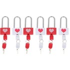 6 stücke Lange Griff Schublade Kiste Schloss Kreatives dekoratives