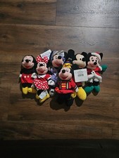 Vintage Disney Store Bean Bag Plushies Mickey And Minnie
