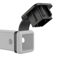 Trailer Hitch Receiver Cover made of Rubber, Fits for 2in Receiver Tubes