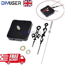 1 Set Clock Mechanism Replacement Battery Operated Clock Movement And Long Hand