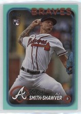 2024 Topps Series 1 Aqua AJ Smith-Shawver #117 10y3