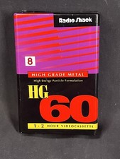 Radio Shack HG 60 High Grade Metal 8mm Video Cassette Tape - NEW