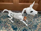 Halloween  Skeleton Plastic  Unicorn Figure
