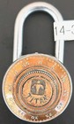 Vintage Titan 14-30 Round Dial Combination Padlock Not Rstbl Metal 1/4in Shackle