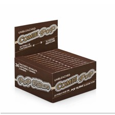 POP FILTERS Combi-Pop Cartine + Filtri Brown Unbleached KS Slim Box 32 Libretti