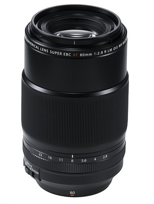 FUJIFILM XF 80mm f/2.8 R LM OIS WR Macro Lens APS-C