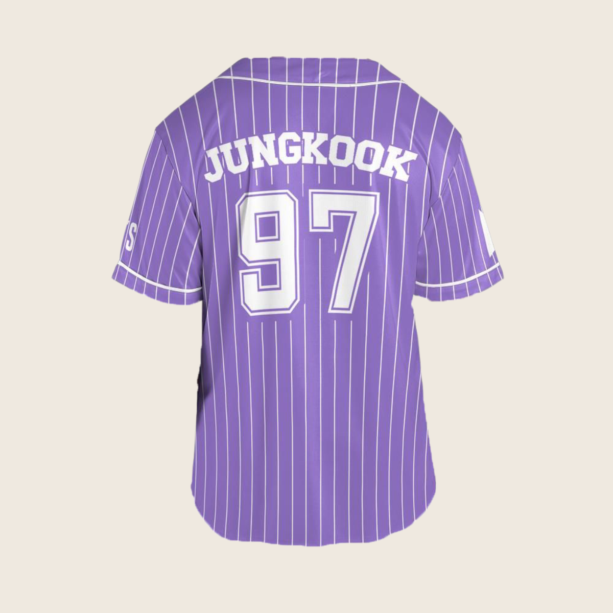 BTS Purple White Jersey Army Fanmade Shirt Kpop Arirang Concert