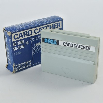 SEGAオーガス sc-3000.1000. CARD CATCHER SEGA Boxed C-1000 Card adapter For My Card SC-3000 SG