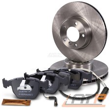 BREMSSCHEIBEN BELÜFTET Ø324 + BREMSBELÄGE MIT VWK VORNE FÜR BMW 5-ER E39 530-540