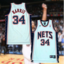 New Jersey Nets Devin Harris #34 Adidas NBA Jersey Size L +2 Length Vintage