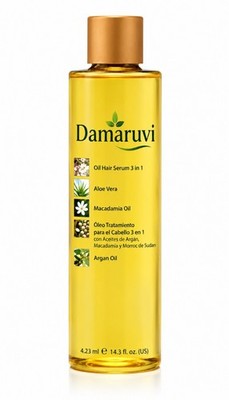 Damaruvi 3 in 1 Hair Oil Serum with Argan & Macadamia Oil 14.3oz