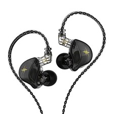 QKZ ZXT in Ear Monitor Headphones, Wired Earphones Stereo Bass, HiFi Wired Ea...