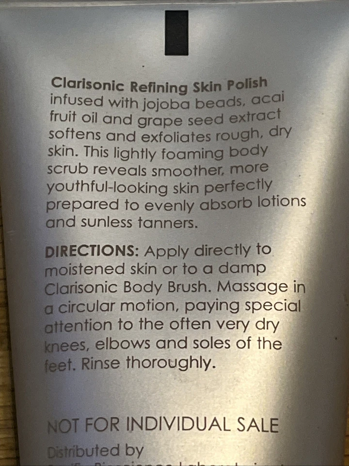 Clarisonic Refining Skin Polish Invigorating Body Scrub 2 fl oz New - Image 3 of 4