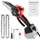Mini Chainsaw for Milwaukee M18 Battery,6 inch Cordless Pruning Chainsaw Tools