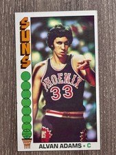 1976-77 Topps Basketball Card #75 Alvan Adams Vintage Suns ROOKIE CARD RC. rookie card picture