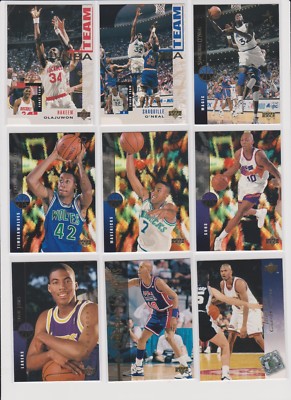 1994-95 Upper Deck Basketball U-pick NM you pick stars RC rookie HOF inserts