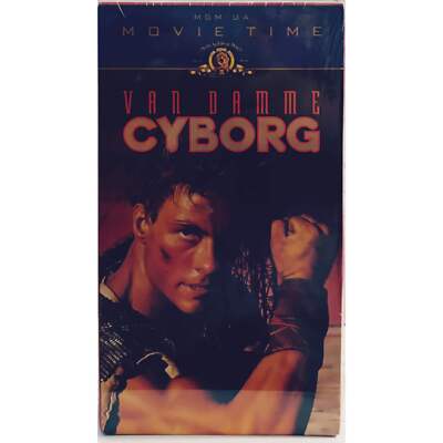 Cyborg (VHS 1996) MGM Jean-Claude Van Damme Sci Fi - Brand NEW