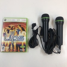 lips chant chanson + 2 micro XBOX 360 boite FR