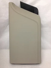 CT6 center console light gray leather armrest lid +storage bin compartment 2016+