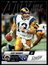 2022 Panini Prestige #7 Kurt Warner Any Given Sunday