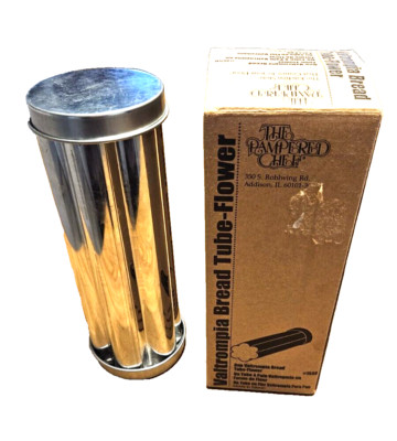 VINTAGE PAMPERED CHEF VALTROMPIA BREAD COOKIE TUBE FLOWER
