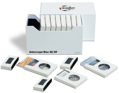 Lighthouse Intercept Protection Box For Certified Coin Slabs w/ 10 Cases Set Lot