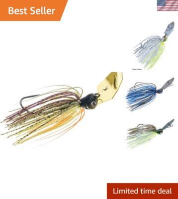 Advanced 3/8 Oz Chatterbait by Z-MAN & Evergreen - Proven Fishing Performance