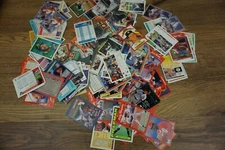 Mixed lot of ~150 unsorted baseball cards various years and brands
