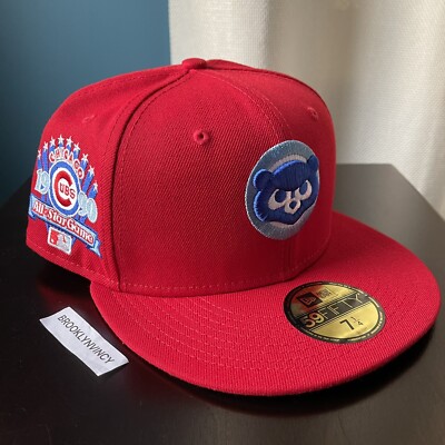 CHICAGO CUBS 1990 ALL-STAR GAME 59FIFTY A-FRAME CLARK THE  Myfitteds Chicago cubs 1990 all star game patch size 7 1/4 brand new main image 1