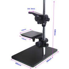 X Y Z escenario móvil resistente mesa soporte plataforma F microscopio industria cámara