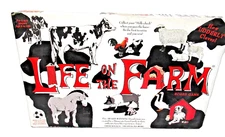 W R Fun Games 2003  LIFE ON THE FARM Board Game COMPLETE
