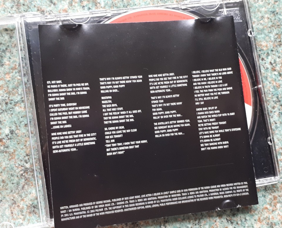 Michael Shoot The Dog Enhanced Original 2002 UK CD Single eBay