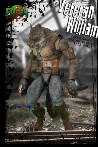 Maestro Union 1/12 Veteran William Werewolf & Tiger Hermit Action Figure - Picture 15 of 21